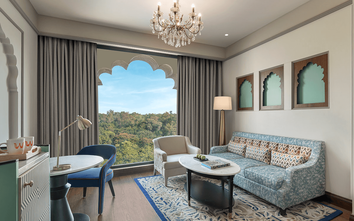 Sameer Patel posing in a contemporary studio setting